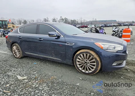 2015 Kia K900 из США, поврежденный, VIN KNALW4D41F6023323
